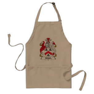 Walsh Familienwappen Schürze