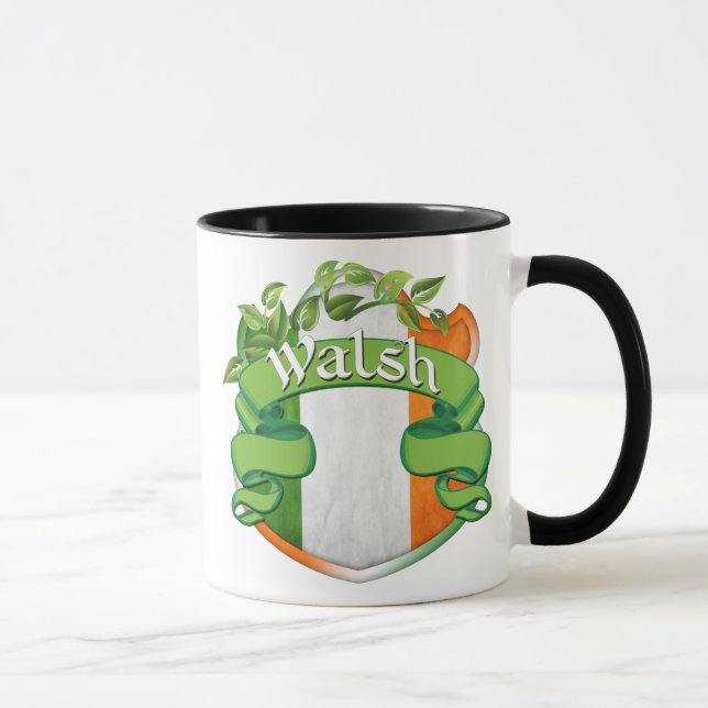 Walsh Iren-Schild Tasse (Rechts)
