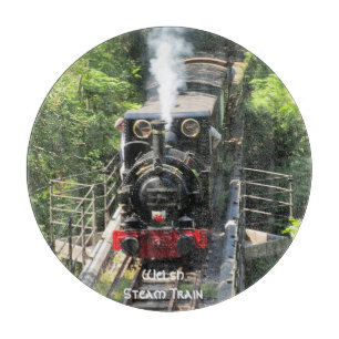 Walsh Steam Train. Schneidebrett