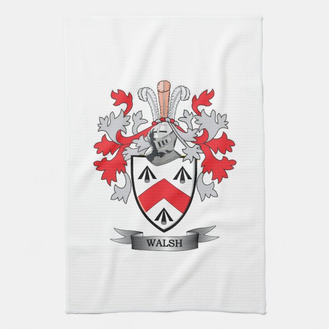 Walsh Wappen Handtuch (Vertikal)