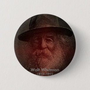 Walt Whitman Button