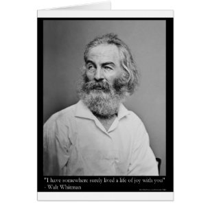 Walt Whitman Freude Mit Dir Liebeszitat Tassen T-S