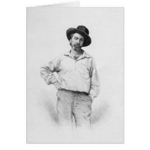 Walt Whitman, frontispice au 'feuille de