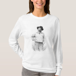 Walt Whitman, Frontispiz 'zum Blätter von T-Shirt