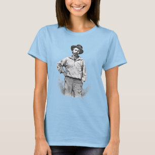 Walt Whitman "Ich glaube an ein Blatt Gras" Quotat T-Shirt