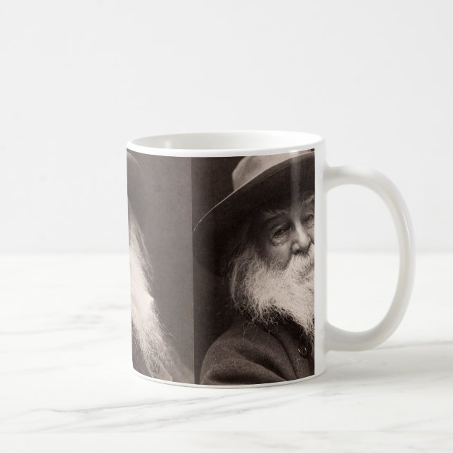 Walt Whitman - Image-Tasse Kaffeetasse (Rechts)