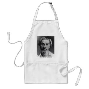 Walt Whitman "Insult The Soul" Quote Gifts & Cards Schürze