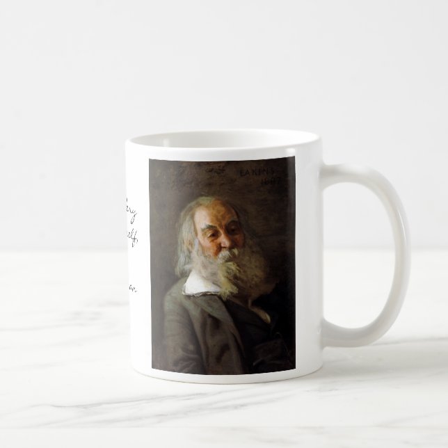 Walt Whitman Kaffeetasse (Rechts)