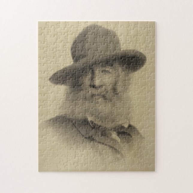 Walt Whitman-Porträt (Vertikal)
