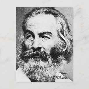 Walt Whitman Postkarte