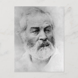 Walt Whitman Zivil War Years Age 44 Postkarte