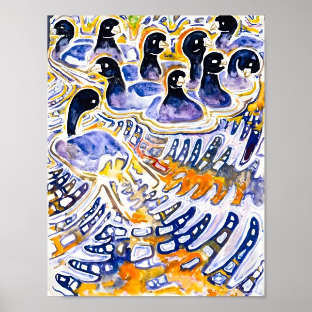 Walter Anderson Kunstwerk Poster (Vorne)