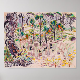 Walter Anderson Malerei Poster