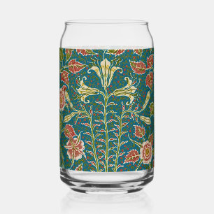 Walter Crane Antike Lily und Rose Blumenmuster Dosenglas