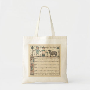 Walter Crane Baa Baa schwarzes Schaf Kinderreim Tragetasche