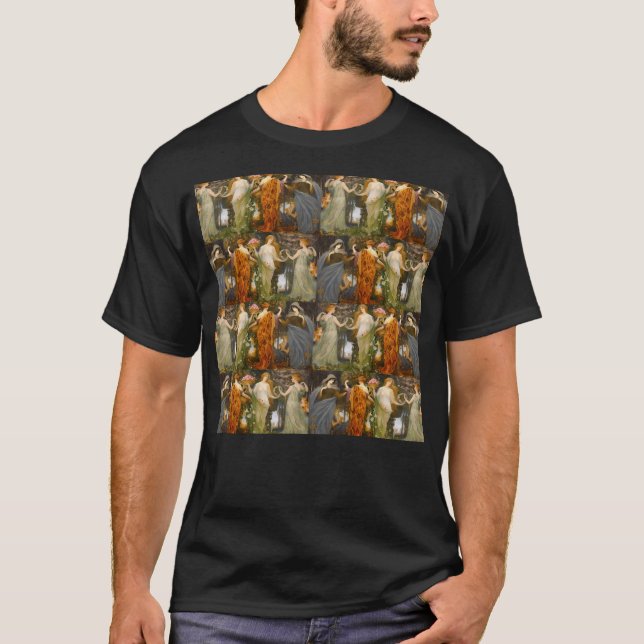 Walter Crane eine Maske für die vier T-Shirt (Vorderseite)