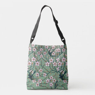 Walter Crane - Schwalben und Mandelblüten Tasse Tragetaschen Mit Langen Trägern
