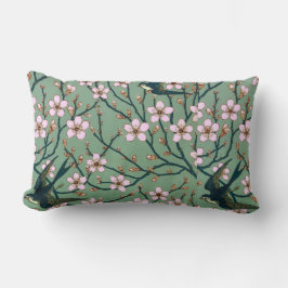 Walter Crane Schwalben und Mandeln Lendenkissen