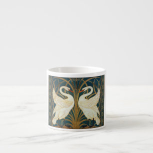 Walter Crane Schwan, Binse Und Iris Jugendstil Espressotasse