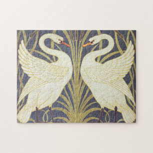 Walter Crane Schwan, Eilrush und Iris im Jugendsti