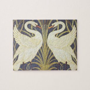 Walter Crane Swan, Rush and Iris Art Nouveau