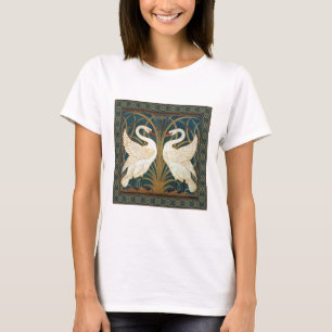 Walter Crane Swan, Rush and Iris Art Nouveau T-Shirt