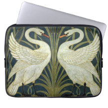 Walter Crane Swan & Rush and Iris Victorian 
