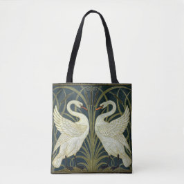 Walter Crane Swan & Rush and Iris Victorian  Tasche