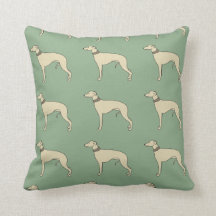 Walter das Whippet Kissen-Kissen