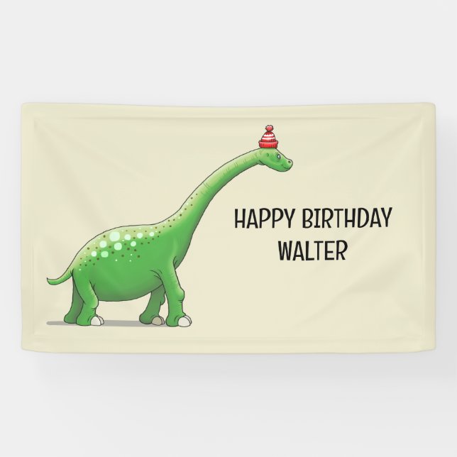 Walter der Dinosaurier Banner (Horizontal)