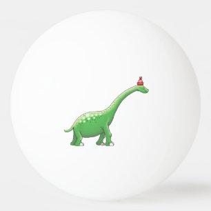 Walter der Dinosaurier Tischtennisball