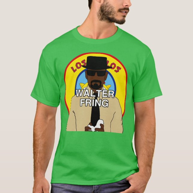 Walter Fring entleert die Hühner T-Shirt (Vorderseite)