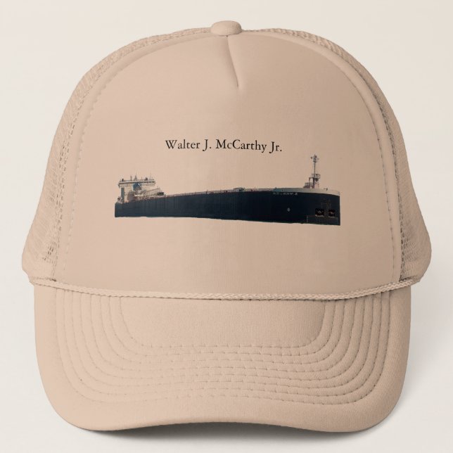 Walter J. McCarthy Jr. LKW-Hut Truckerkappe (Vorderseite)