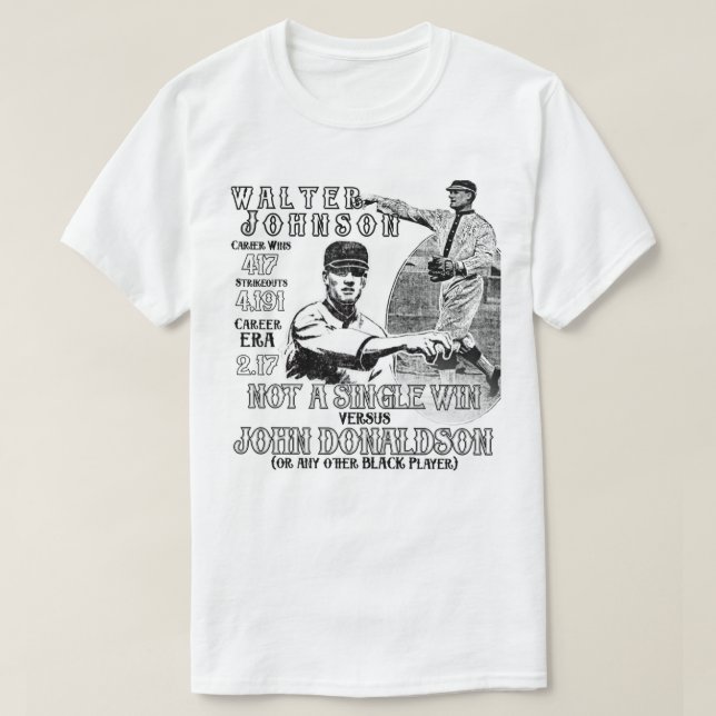 Walter-Johnson-T-Shirt T-Shirt (Design vorne)