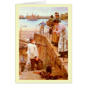 Walter Langley, Between the Tides (1901) Victorian