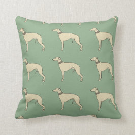 Walter le coussin de coussin de whippet