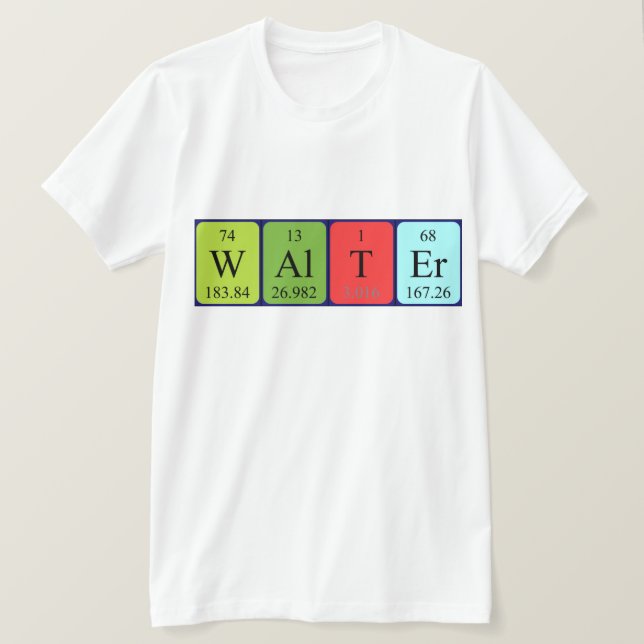Walter Periodenname Shirt (Design vorne)