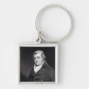 Walter Ramsden Fawkes, graviert von William sagen Schlüsselanhänger