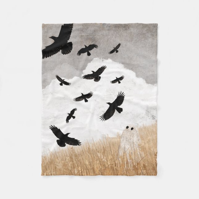Walter & The Crows Fleecedecke (Vorderseite)