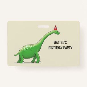 Walter the Dinosaur Ausweis