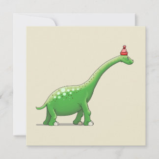 Walter the Dinosaur Birthday Card Karte