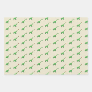 Walter the Dinosaur Geschenkpapier Set