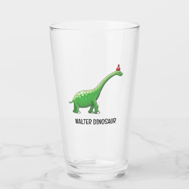 Walter the Dinosaur Glas (Vorderseite)