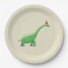 Walter the Dinosaur Pappteller