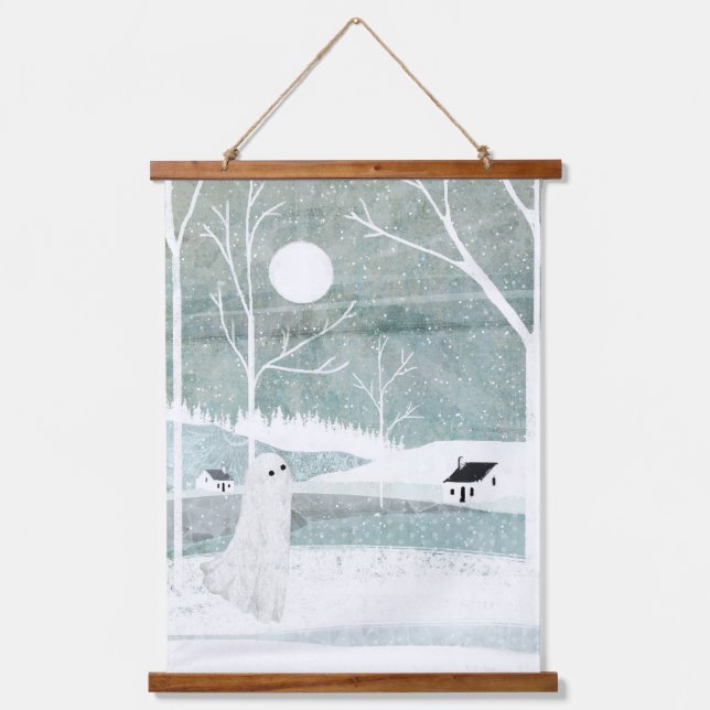 Walter Winter Wandteppich Mit Holzrahmen (Vorderseite)