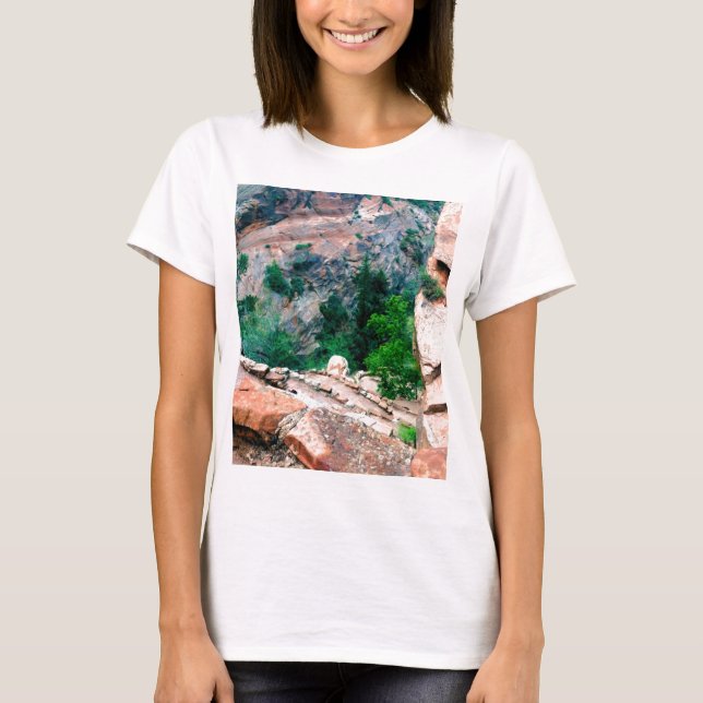 Walters Wiggles Zion National Park Utah T-Shirt (Vorderseite)