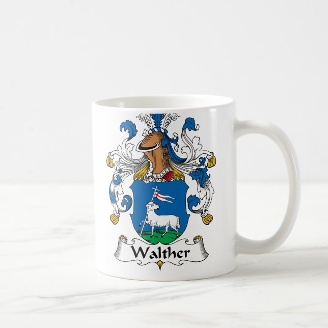 Walther Familienwappen Kaffeetasse (Rechts)