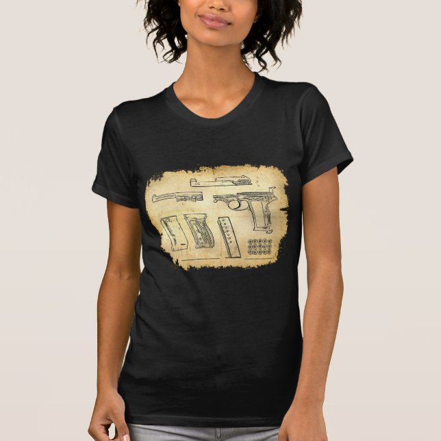 Walther P38 T-Shirt (Vorderseite)