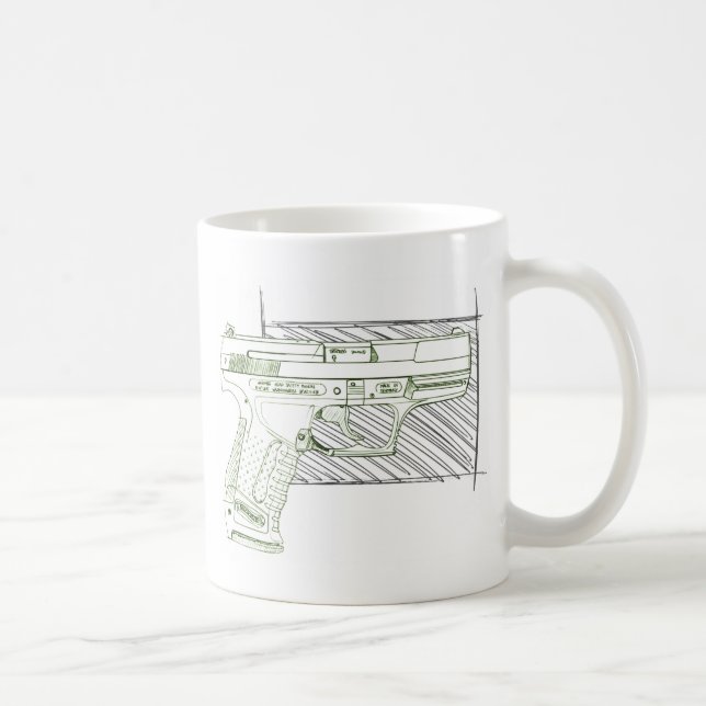 Walther P99 Kaffeetasse (Rechts)