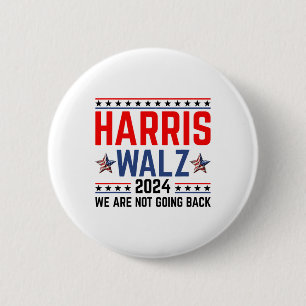 Waltz 2024 Wahl Kamala Harris Tim Waltz 2024 1 Button